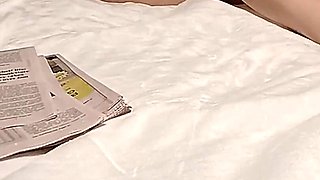 Elianna Gets Wet with Newspaper - Custom Vid