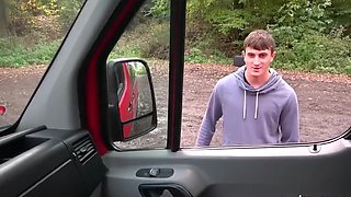 Cougars fuck lonely hitchhiker while giving him a ride