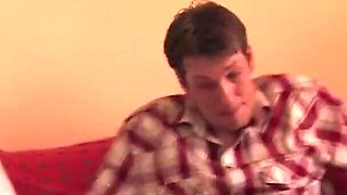 Blonde mature and her younger friend are pleasing a two big dongs
