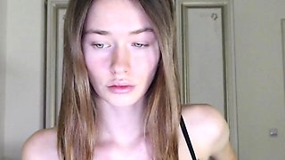 Hottest brunette solo webcam masturbation 2