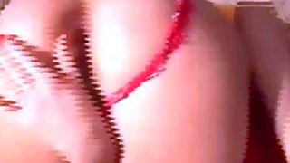 Russian Webcam Girl Plays with Dildo