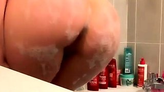 Small tit brunette gives a nice hard blowjob and fuck
