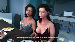 Stepmom Sex and Some Grinding - Away From Home #26 Animated Sex Game