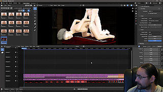 Building the Leticia Scene: Blender Timeline