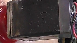 Far Spread Pussy Fucked by Machine 328 B