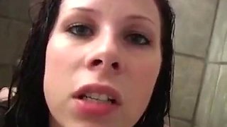Gianna Michaels Shower Creampie: Big Tits, Blowjob  Big Dick Porn