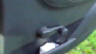 Picking up a Fellow Traveler Ended with a Juicy Double Blowjob Outdoors