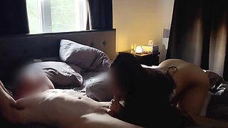 Slim Thick Asian Babe Gets Fucked Raw With Family Next Door