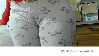 I Masturbated in Pajamas- Doggy in Pajamas- Big Ass- Turkish MILF Porn- Turkish Disclosure- Disclosure