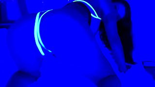 Skinny brunette amateurs dp solo