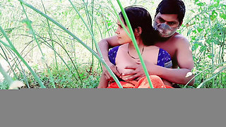 Young Husband Fucks His Wife Outside (full Hindi Audio)