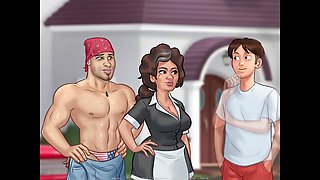 Porks, naked dance, summertime saga