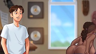 Grateful brunette loses herself in hardcore animated sex with Luasihot31