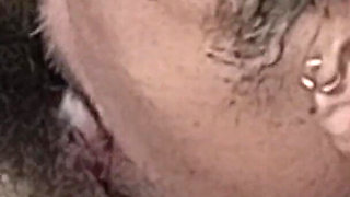 My Stepbrother Eats My Hairy Pussy Passionately, Bringing Me to a Delicious Orgasm