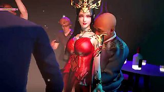 3D Animation - Beauty goddess 45