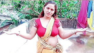Hot Indian Bhabhi rough by old Father in law full enjoyment