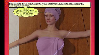 Stepmom and wife welcome Mr. Parker home for some naughty fun