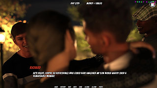 Lisa Total Investigation! by Dragofinder Studio - Group Sex on the Park 39