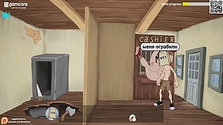 Kinky cartoon characters get down to some wild anal action and show off their sexy breasts