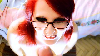 Chubby Amateur Deepthroat Blowjob POV