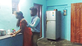 Tamil girl cheating in home to standing sex with her lover