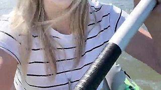 Blonde emo amateur solo masturbation