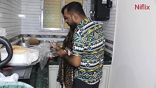 Indian Wife Honeymoon Sex In Kitchen With Her Husband