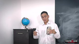 The Adorable Educator Aleja Rico Smashes Her College girl Dani Clark