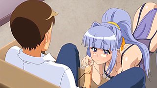 Hentai: Blowjob, Babe  Cumshot Porn