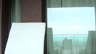 Big boob brunette masturbates on webcam