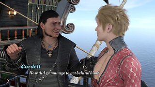 Clyde discovers a gimp girl on the ship during a wild voyage