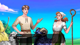 Mom in an elf hentai dating sim featuring big boobs and steamy animations