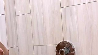 blonde teen pregnant girl has her pussy masturbated