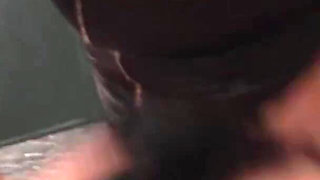 Brunette teen with small tits gets gangbanged