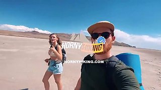 Blonde Amateur Molly Pills Fucked Hard in Public POV - Natural Tits Outdoor Sex