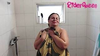 Roleplay 12 - Cheating Wife Fucks Young Gardener in Shower