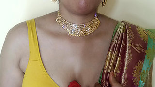 New Married Women Showing Her Cute Structure