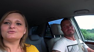 Sex-Parking-Lot! Lina Wants Sperm, Big-Ass Teen Fucked Without A Condom