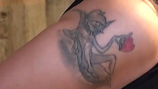 Angel Diamonds Chair-tied Cleavegagged