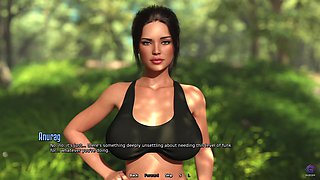 Crazy Step Sister Swimming Naked in the Forest and Got Caught - 3D Hentai Animated Porn - Life in Santa County