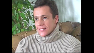 Slave Licks Two Mistresses High Heels Then Fucks Them Ass and Cums on Feet