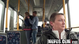 Mofos - Mofos B Sides - Lindsey Olsen - Ass-Fucked on the Public Bus