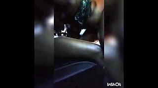 Naejae gives hot blowjob and rides for creampie - ebony babe loves black cock