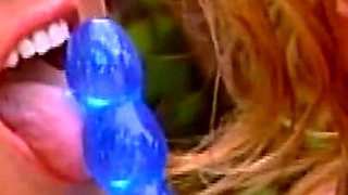 Two Amazing Vintage Busty Lesbian MILFs Masturbate Their Hairy Pussy and Ass with Dildos in a 69