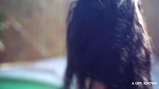 Stunning wenches lesbian heart-stopping xxx scene