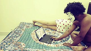 Step Sister Shares Bed with Indian Elder Brother at Home.