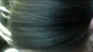 Car Blowjob and Cum Swallow With Mexican Stud