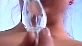 Prolapsing Rosebud Tease - Mature Slut's Ass Popping Out Dripping