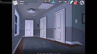 Horny Stepsister Cowgirl Rides My Big Cock - Summertime Saga Creampie