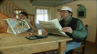 Hot British Housewife Gets Vintage Anal